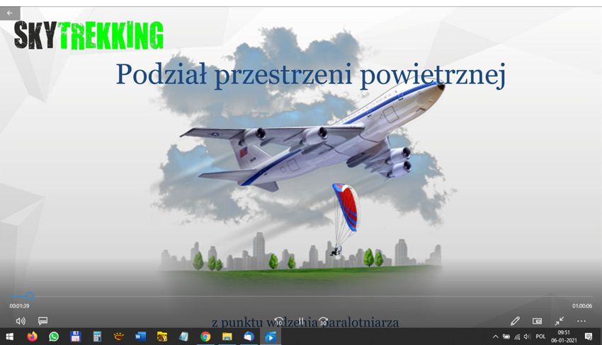 e-Learning Szkolenia paralotniowe 4 kurs paralotniowy